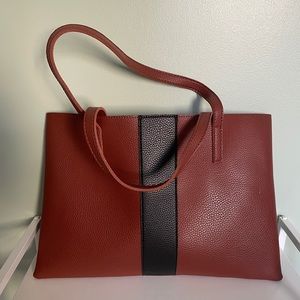 Vince Camuto Vegan Leather Luck Tote Bag NWOT